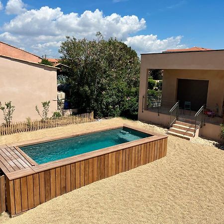 Villa Familiale Avec Piscine Hyper Centre Valras-Plage Exteriör bild