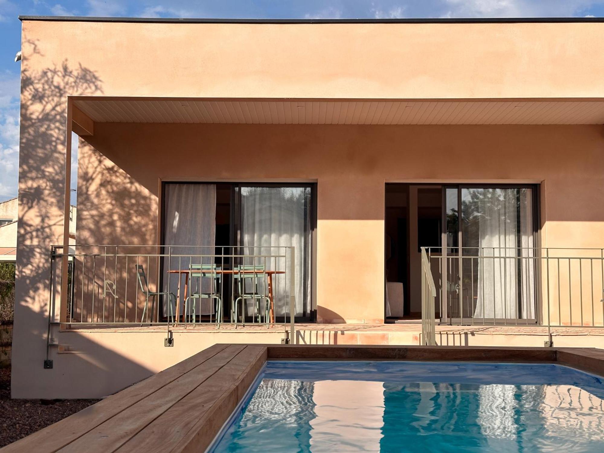 Villa Familiale Avec Piscine Hyper Centre Valras-Plage Exteriör bild