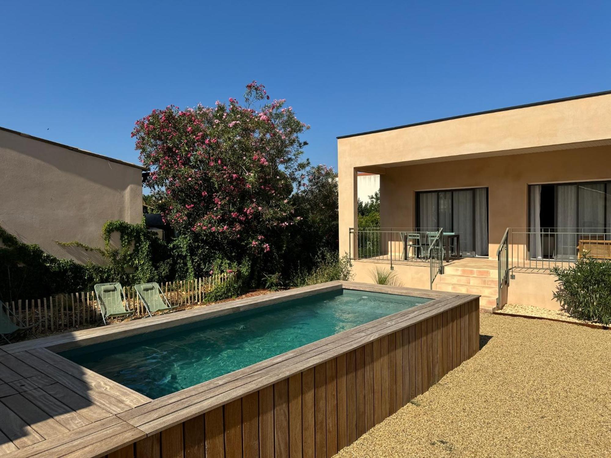 Villa Familiale Avec Piscine Hyper Centre Valras-Plage Exteriör bild